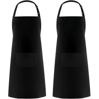 DALIX Poly Cloth Kitchen Apron for Adults, Utility Work Cleaning