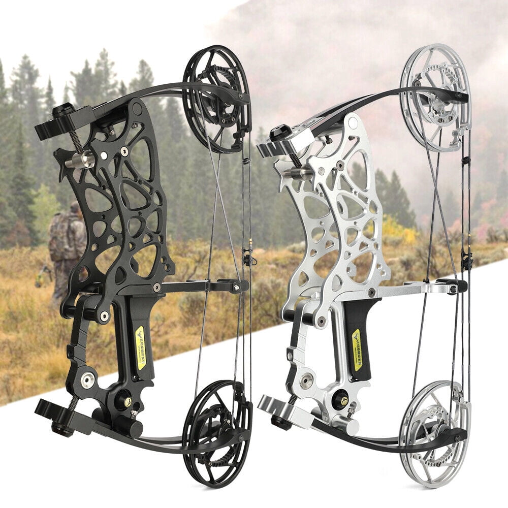 Archery Compound Bow 35-70lbs 17" Arrows Steel Ball Catapult Hunting Fishing