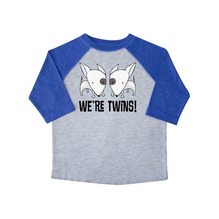 

Inktastic Twins Cute Puppy Outfit Gift Toddler Boy or Toddler Girl T-Shirt