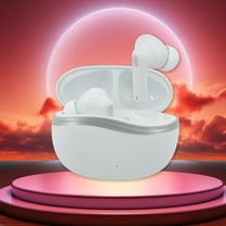 Oggfader Wireless Earbuds Microphone Bluetooth Earphones True Wireless Earphones 5.3 Long Battery Life Lightweight Body Easy To Carry Around White