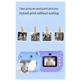 thumbnail image 1 of 1080P Children Print Camera Dual Camera 240MP One-Touch Printable Camera with 2 Rolls of 57x25mm Print Paper, 1 of 5