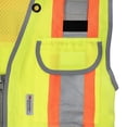 thumbnail image 4 of Chaleco Tejido Pesado para Mujer Radians de Alta Visibilidad Naranja Clase 2 Talla M, 4 of 4
