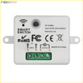 thumbnail image 2 of 433MHz Wireless Remote Control Switch Kit - 10A 250V AC Receiver with Single-Button Transmitter, CR2032 Battery Included, 50m Range, Toggle Mode Operation, Memory Function for Lamps/Sockets, 2 of 6