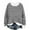 Black 1, variant on hotojiny Long Sleeve Sweatshirt for Women Casual Crew Neck Knit Pullover Tops Fall Fashion Striped Tunic Tops