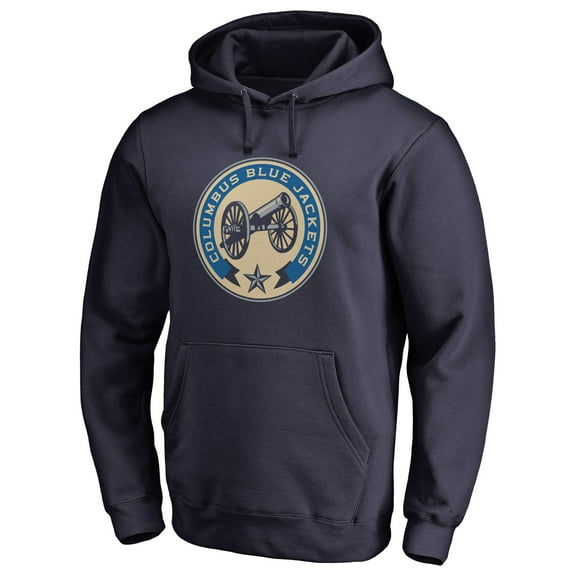 Men's Navy Columbus Blue Jackets Team Alternate Pullover Hoodie
