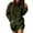 Army Green, variant on Hoodie Dress for Women 2025 Fall Winter Long Sleeve Casual Plain Hooded Sweatshirt with Pockets Pullover Tops