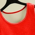 thumbnail image 6 of Fznquz Plain Tank Top Women Red Sleeveless Basic Shirt Summer Casual Solid Womens Summer Clothes, 6 of 6