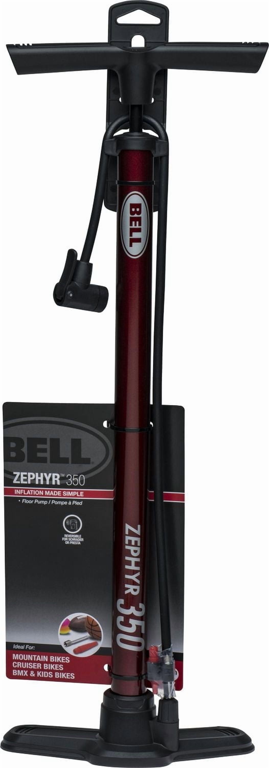 Bell Sports Zephyr™ 350 Floor Pump, 100 PSI max