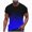 L101-Blue, variant on Men's Gradient Color T-Shirt, Short Sleeve Crewneck, Casual Lightweight Summer Top(L101-Grey,M)