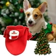 thumbnail image 4 of Limei Pet Clothes Drawstring Cute Shape Soft Funny Comfortable Dress Up Polyester Santa Claus Dog Clothes Hoodie for Winter, 4 of 6