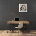 thumbnail image 3 of Portinari, Candido 20x20 White Modern Wood Framed Museum Art Print Titled - Discovery of the Land, 3 of 4