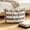#469-B, variant on Creatitoy Large Bohemian Striped Storage Bag - Stylish Boho Fabric Organizer Pouch Portable Multifunctional Cosmetic Toiletry Travel Handbag for Home Office Business Trips Camping