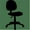 Black Tweed, variant on B316 Deluxe Fabric Posture Office Chair - Black Tweed
