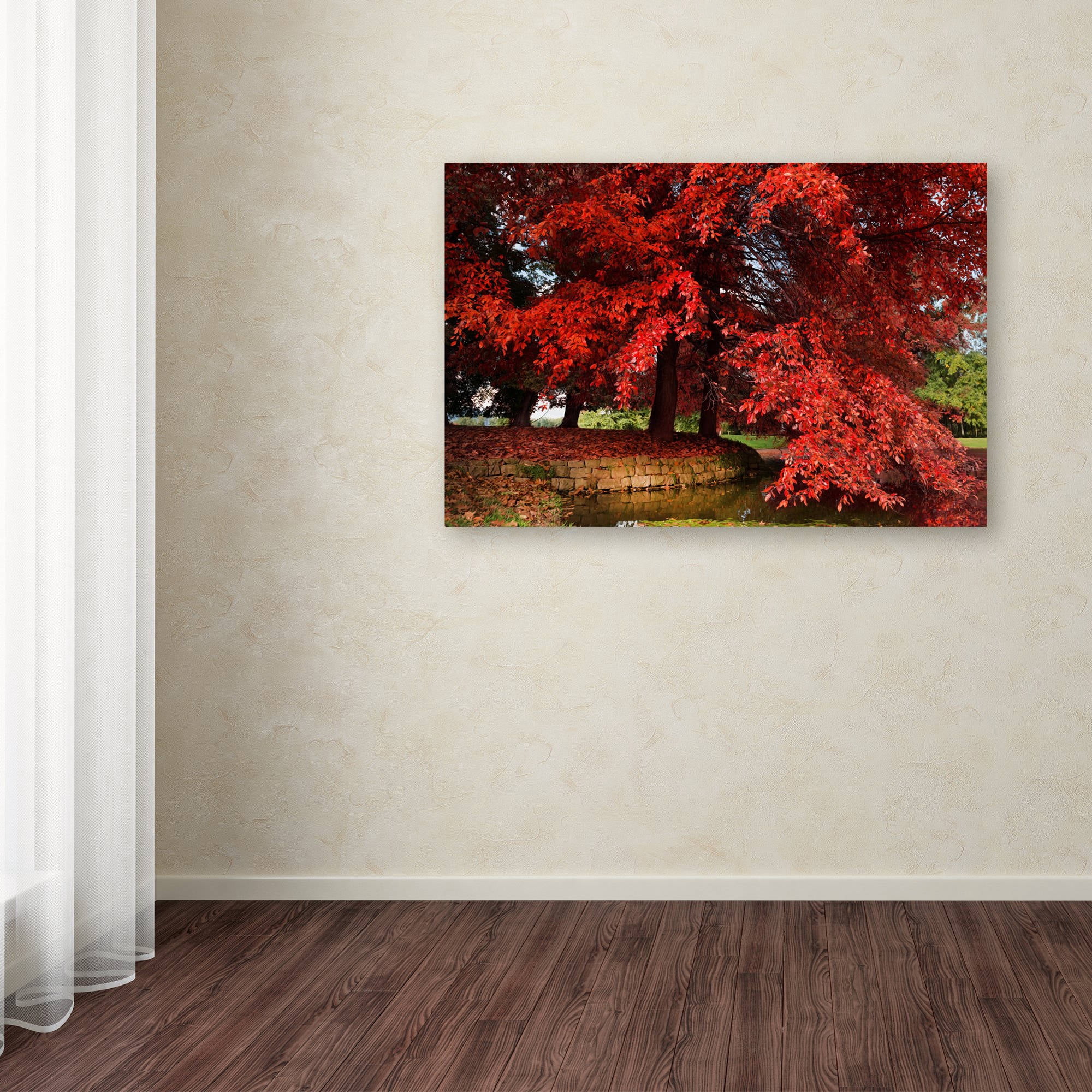Trademark Fine Art "October" Canvas Art by Philippe Sainte-Laudy