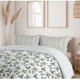 thumbnail image 5 of Ambesonne Dandelion Duvet Cover Sets, Wild Meadow Flowers Art, 2-Queen, Fern Green Multicolor, 5 of 6