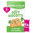 thumbnail image 3 of Kiddylicious Apple Soft Biscotti Baby Snacks Multi 6 x 20g, British Import (Pack of 2), 3 of 3