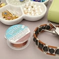 thumbnail image 4 of The Beadsmith Wire Elements Craft Wire - Tarnish Resistant, Soft Temper, Round, Antique Copper Color – 0.32mm, 28 Gauge, 40 Yard Spool – Jewelry Making, Wire Wrapping, Floral, & Other DIY Crafts, 4 of 4