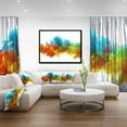 thumbnail image 3 of Designart - Encre Colorée dans l'Eau - Uvre d'Art sur Toile Encadrée Abstraite, 3 of 4