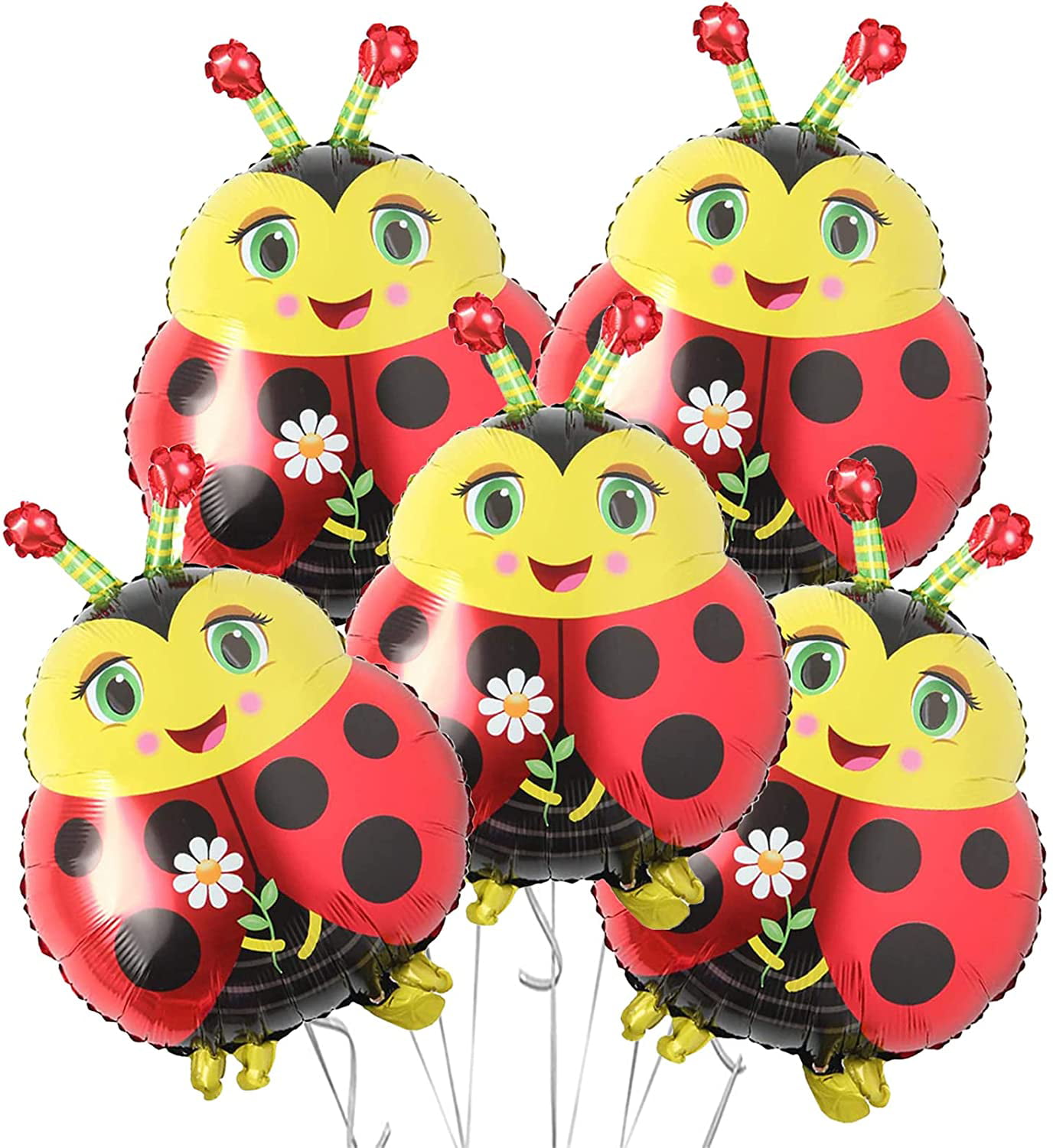 Buy 5Pcs Ladybug Balloons Animal Insect Foil Balloons for Birthday Baby  Shower Ladybug Themed Party Decorations Supplies Online at Lowest Price in  Ubuy Kosovo. 1993563139