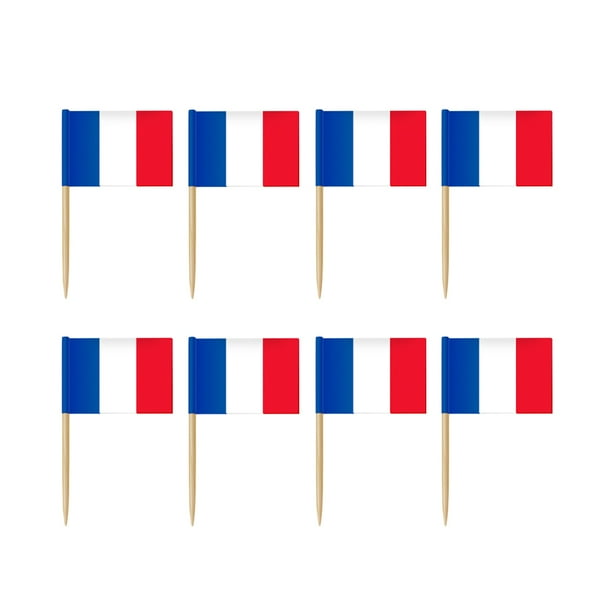 Frcolor Flag Flags Toothpick Cupcake World Picks Fruit Flags Country