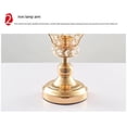 thumbnail image 4 of Candelabro vintage europeo Colcomx 28x13cm candelabros de boda, 4 of 7