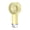 Yellow, variant on Yellow Mini Ice Cream Handheld Spray Fan Usb Rechargeable 3 Speed Silent Portable Misting Fan 500Mah