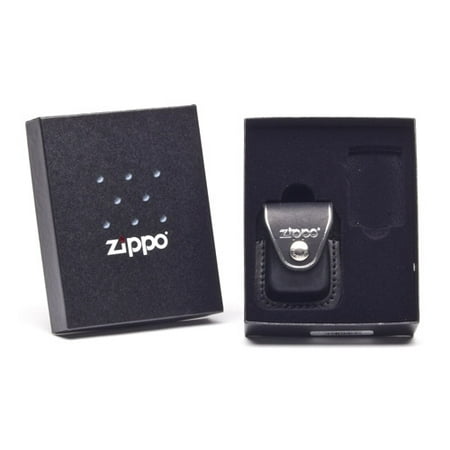 Zippo Lighter Pouch w/clip Black packed in Gift Set