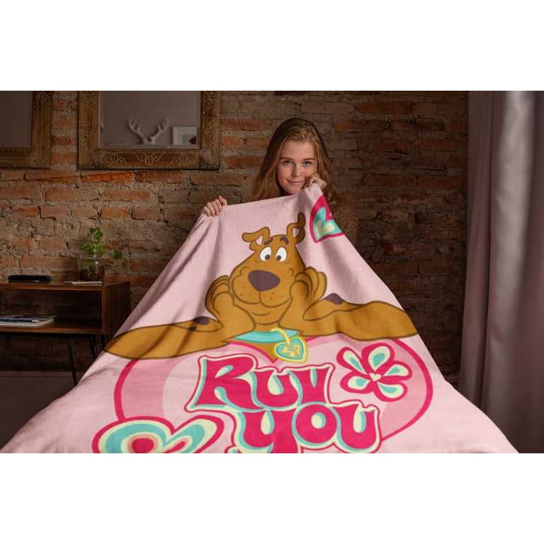 Scooby Doo Ruv You Super Soft Silk Touch Throw Blanket