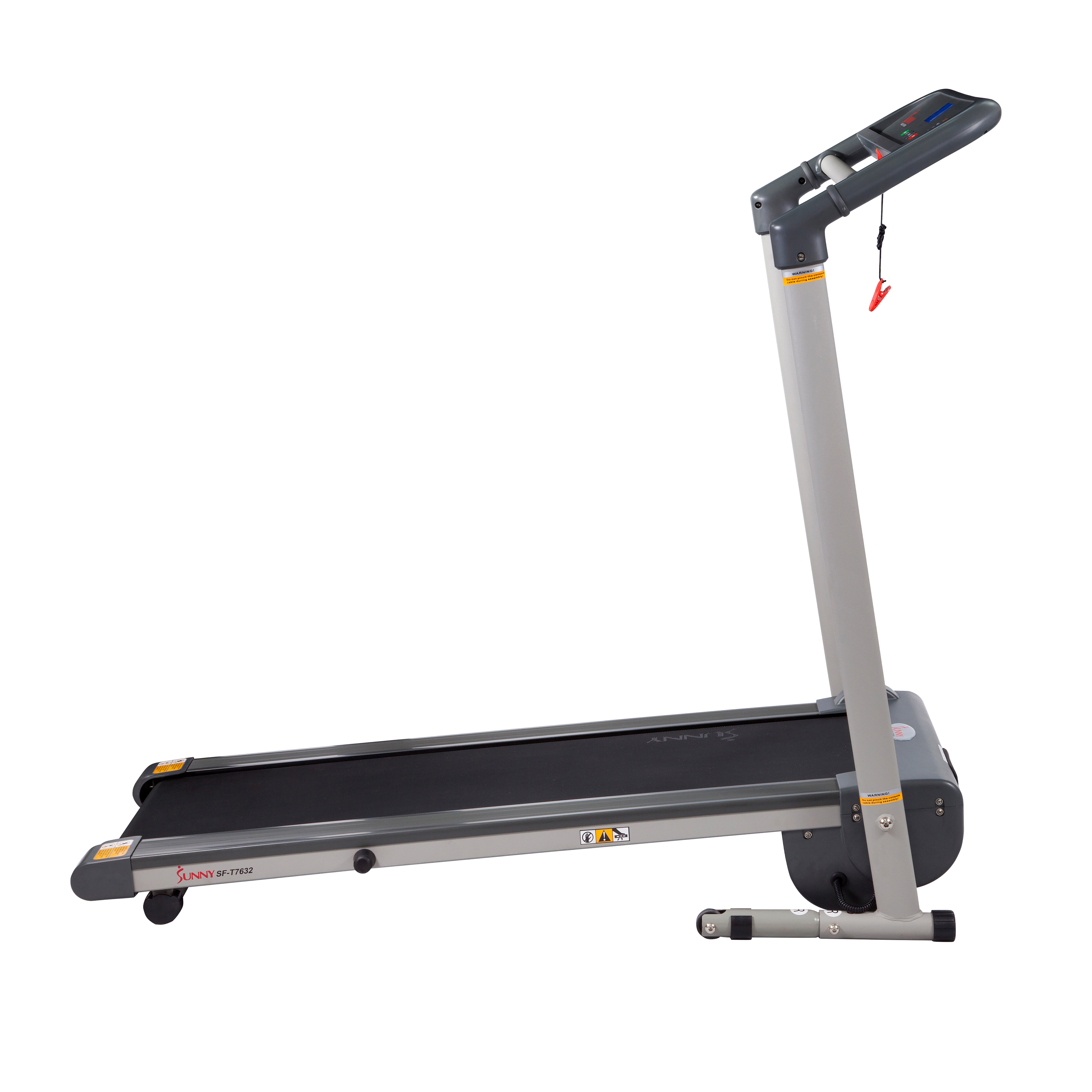 Sunny Health & Fitness SF-T7632 Space Saving Folding Treadmill w/ LCD Display - image 5 of 6