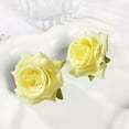 thumbnail image 2 of Fesfesfes Faux Blossoms Head DIY Craftes Supplies Silk Flower Components Handmade Decor Realistic Floral Design Creatives Decor, 2 of 5