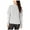 Grey - gray, variant on I.N.C Womens Laced Sleeve Knit Sweater, Grey, Large