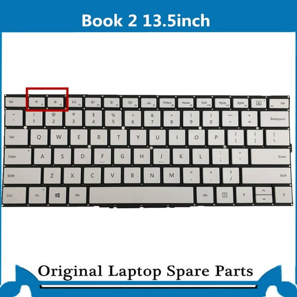 Clavier Original pour Microsoft Surface Book 1 Book 2 13.5 Pouces 1704 1705 1785 1806 1832 Clavier US Book 2 13.5 Pouces