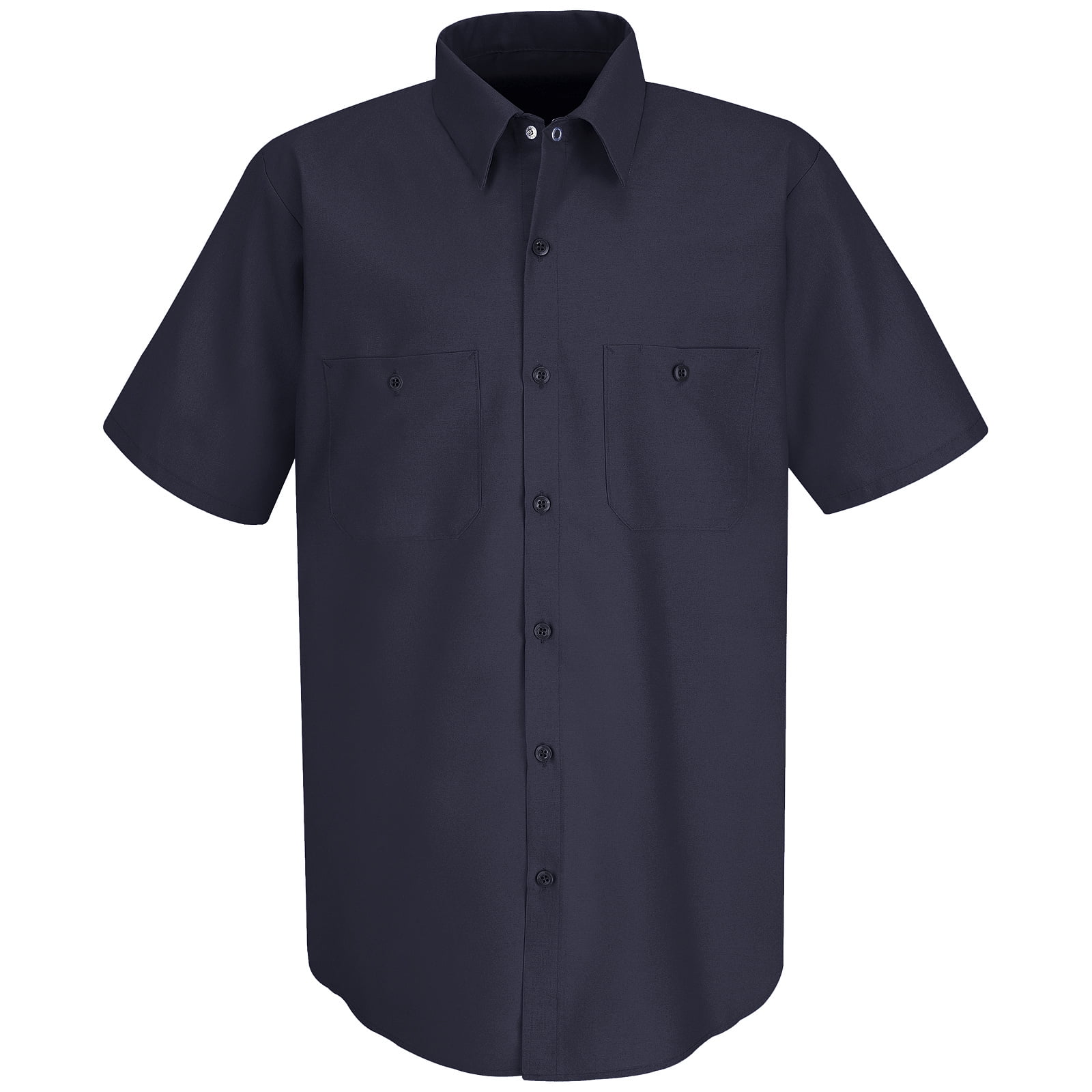 Khaki/Black Red Kap Men's Long Sleeve Micro Check Work Shirt 