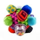 thumbnail image 1 of Multi Color Bump Ball Rattle Toy Baby Hand Catch Sense Sensory Three Dimensional Baby Cognitive Baby Rattle Toys, 1 of 4