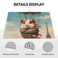 thumbnail image 3 of Yiaed Hot Air Balloon Guinea Pig Print Highly Absorbent Microfiber Kitchen Counter Mat, Dish Drying Pad for Dishes, Utensils, Pots and Pans, Large 18" x 24", 3 of 7
