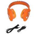 thumbnail image 2 of Auriculares de dibujos animados para niños auriculares plegables diseño portátil cancelación de ruido con altavoces estéreo compatible con modo cableado/inalámbrico, 2 of 8