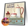 thumbnail image 1 of Cuadros Decorativos Pintura de diamante 5D DIY Kit de taladro redondo completo Retro Ornament Art Craft (sz4348) DQrwqpou embutido en tela, 1 of 7
