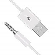 Aquelo USB Charging Cord Cable Jack 3.5mm Compatible for Beats by. Dre Studio,Beats Solo Wireless Headphones (White)