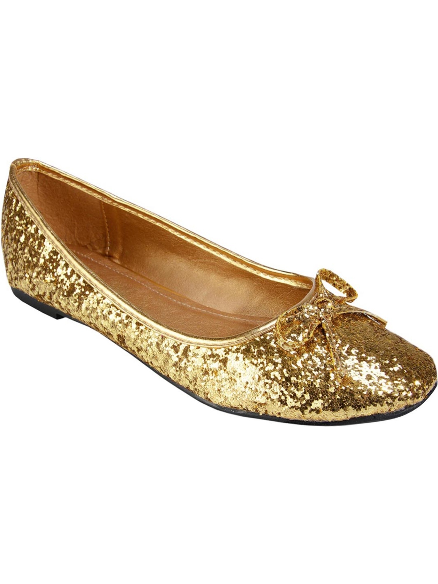 glitter ballet flats womens