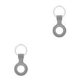 thumbnail image 1 of stanreset Soft Silicone For Airtags Locator Protective Sleeve Buckle Sports Soft Plastic grey 2Set, 1 of 6