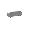 thumbnail image 5 of Meridian Furniture Lola Contemporary Velvet Sofa in Gray, 5 of 5