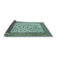 thumbnail image 2 of Ahgly Company Indoor Rectangle Persian Light Blue Traditional Area Rugs, 8' x 12', 2 of 4