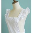 thumbnail image 4 of 2Pieces Victorian Pinafore Apron Maid Lace Smock Costume Ruffle Pockets, 4 of 5