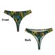 thumbnail image 3 of Balery Jungle Leopard Yellow Tangas de Algodón para Mujer con Estampado – Ropa Interior Sexy, Transpirable, G-string-XX-Large, 3 of 6
