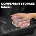 thumbnail image 4 of Kdxio Floral Mugs And Strawberries Car Trash Can Garbage Car Accessories Trash Can Car Waste Bin for for Driver and Passenger Any Vehicle, 4 of 7