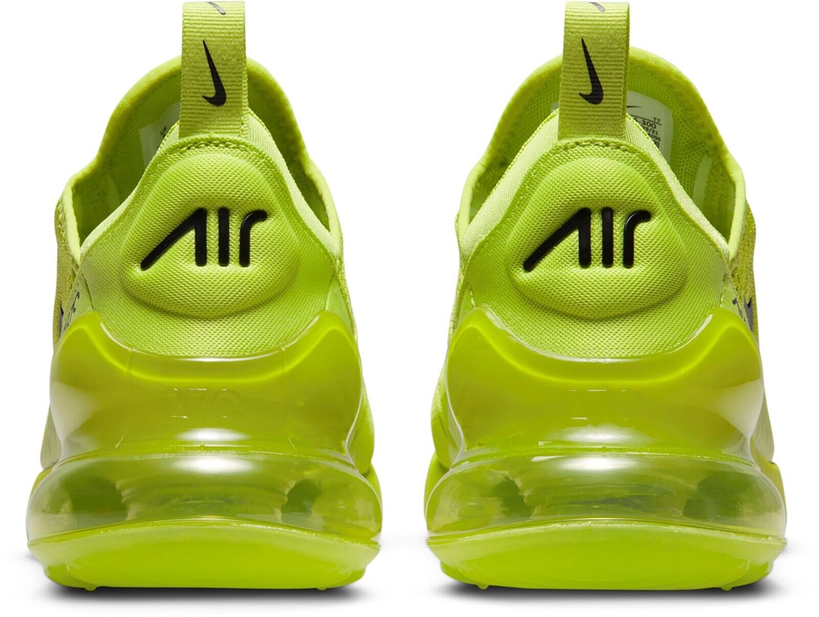 Nike Air Max 270 DV2226-300 Women's Atomic Green & Black Tennis Ball Shoes DDJJ9 (8.5) - image 4 of 5