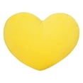 thumbnail image 2 of Bright Yellow Heart Stuffed Plush Animal, 59 Inch Cuddly Doll Puppet Toy, Valentine's Day Gift for Children, 2 of 3