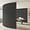 Grey, variant on Room Divider Ceiling Curtain Track Set for Blackout and Privacy (Black Curtain + Black Track) 106" W x 96" L -1 Piece
