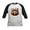 Black/White, variant on CafePress - Halloween Pumpkin Bow Kids Baseball T Shirt - Kids Cotton Baseball Jersey, 3/4 Sleeve Shirt