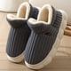 thumbnail image 4 of Pantuflas Esponjosas Botines Peludas Nube Zapatos Invierno Acogedores Antideslizantes para El Hombres Y Mujeres, 4 of 8
